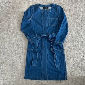 BCBGMAXAZRIA Women’s Jean Dress with Belt Size XS